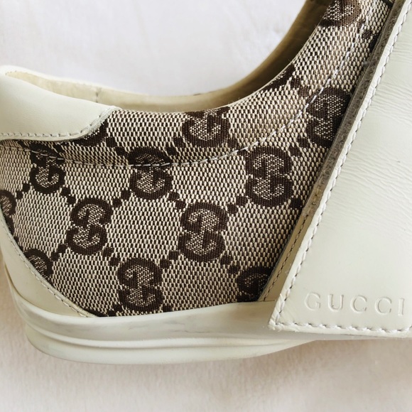Gucci Velcro Monogram Sneakers - Picture 7 of 13